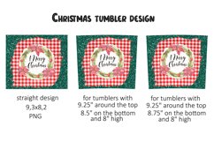 Merry Christmas Tumbler Wrap Product Image 2