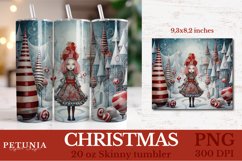 CHRISTMAS SKINNY TUMBLER WRAP DESIGN BEING USED AS A SKINNY TUMBLER WRAP SUBLIMATION