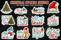 Christmas Stickers Bundle | Printable sticker bundle Product Image 1