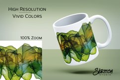 Christmas Gauzy Smoke Sublimation Mug Wraps - 6 Designs Product Image 2