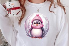 Christmas In Snow Globe Clipart Sublimation, Christmas SVG Product Image 2