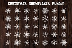 Christmas Snowflakes, Christmas SVG Files, Snowflakes SVG Product Image 1