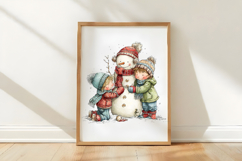 Christmas Snowman Sublimation Product Image 3