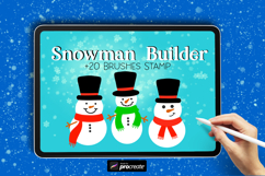 Christmas Snowman Builder 