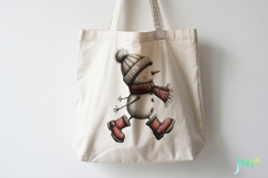 Christmas Snowman Clipart Sublimation Product Image 3