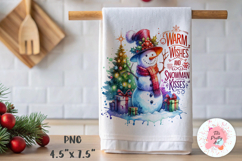 The Christmas Kitchen Towel, Kitchen Towel Sublimation Png, Tea Towel Png, Garden Flag