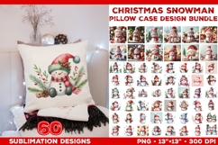 Big Bundle with Christmas Pillowcase Sublimation Designs PNG Product Image 3