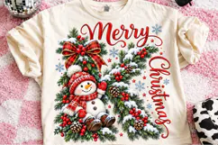 Christmas Snowman PNG Product Image 2
