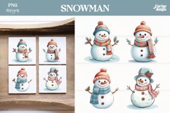 Christmas Snowman PNG