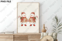 Christmas Snowman Pops Winter PNG Product Image 3