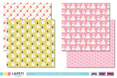 Cute winter patterns for scrapbooking and cardmaking projects