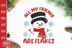 Snowman Quote SVG