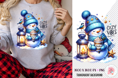 Christmas Sublimation Design, Ho ho Snowman Sublimation Png, Christmas Png