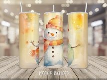 Christmas Snowman Tumbler Wrap, 20 oz tumbler wrap, Christmas Snowman Tumbler Wrap