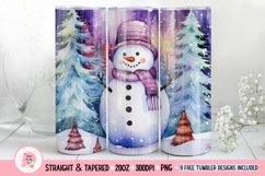 Christmas Snowman Tumbler Wrap, 20 oz tumbler wrap, Christmas Snowman Tumbler Wrap