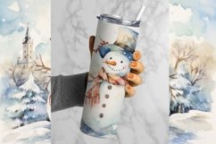 Christmas Snowman Tumbler Wrap, 20 oz tumbler wrap, Christmas Snowman Tumbler Wrap