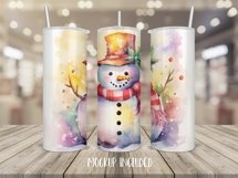 Christmas Snowman Tumbler Wrap, 20 oz tumbler wrap, Christmas Snowman Tumbler Wrap