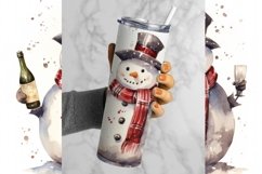 Christmas Snowman Tumbler Wrap, 20 oz tumbler wrap, Christmas Snowman Tumbler Wrap, Christmas Snowman Png