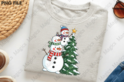 Christmas Snowman Winter Png Product Image 3