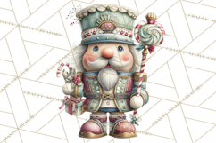 Nutcracker Clipart PNG, Classic Red Green Gold Holiday Product Image 5