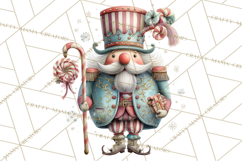 Nutcracker Clipart PNG, Classic Red Green Gold Holiday Product Image 5