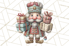 Nutcracker Clipart PNG, Classic Red Green Gold Holiday Product Image 5