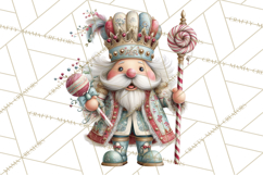 Nutcracker Clipart PNG, Classic Red Green Gold Holiday Product Image 2