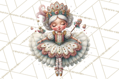 Nutcracker Clipart PNG, Classic Red Green Gold Holiday Product Image 2