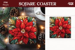Christmas Square Coaster Sublimation