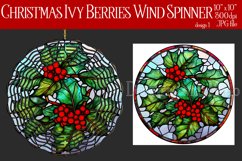 Christmas Wind Spinner, Christmas Ivy and Berries Spinner, 1 Product Image 1