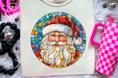 Christmas Stained Glass PNG | Christmas Ornament Design Product Image 3