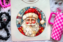 Christmas Stained Glass PNG | Christmas Ornament Design Product Image 3