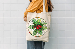 Christmas Stained Glass PNG | Christmas Ornament Design Product Image 4