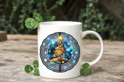 Christmas Stained Glass PNG | Christmas Ornament Design Product Image 5