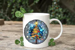Christmas Stained Glass PNG | Christmas Ornament Design Product Image 5