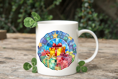 Christmas Stained Glass PNG | Christmas Ornament Design Product Image 5