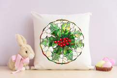 Christmas Stained Glass PNG | Christmas Ornament Design Product Image 6