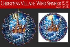 Christmas Wind Spinner, Christmas Village Wind Spinner, 10 Product Image 1