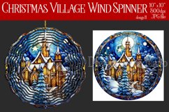Christmas Wind Spinner, Christmas Village Wind Spinner, 11 Product Image 1