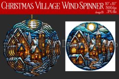 Christmas Wind Spinner, Christmas Village Wind Spinner, 13 Product Image 1