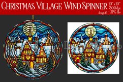 Christmas Wind Spinner, Christmas Village Wind Spinner, 16 Product Image 1