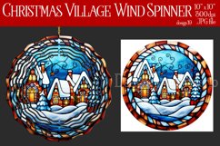 Christmas Wind Spinner, Christmas Village Wind Spinner, 19 Product Image 1
