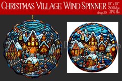 Christmas Wind Spinner, Christmas Village Wind Spinner, 20 Product Image 1