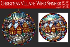 Christmas Wind Spinner, Christmas Village Wind Spinner, 5 Product Image 1