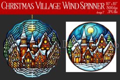 Christmas Wind Spinner, Christmas Village Wind Spinner, 7 Product Image 1