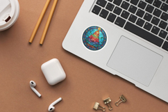 Christmas Stained Glass Cliparts Product Image 3