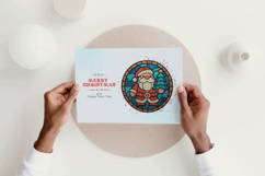 Christmas Stained Glass Cliparts Product Image 5