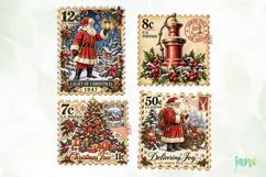 Christmas Stamp Product Image 1