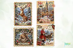 Christmas Stamp Product Image 1