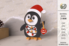 Christmas Characters Bundle Laser Cut. Stand Decors SVG Product Image 9